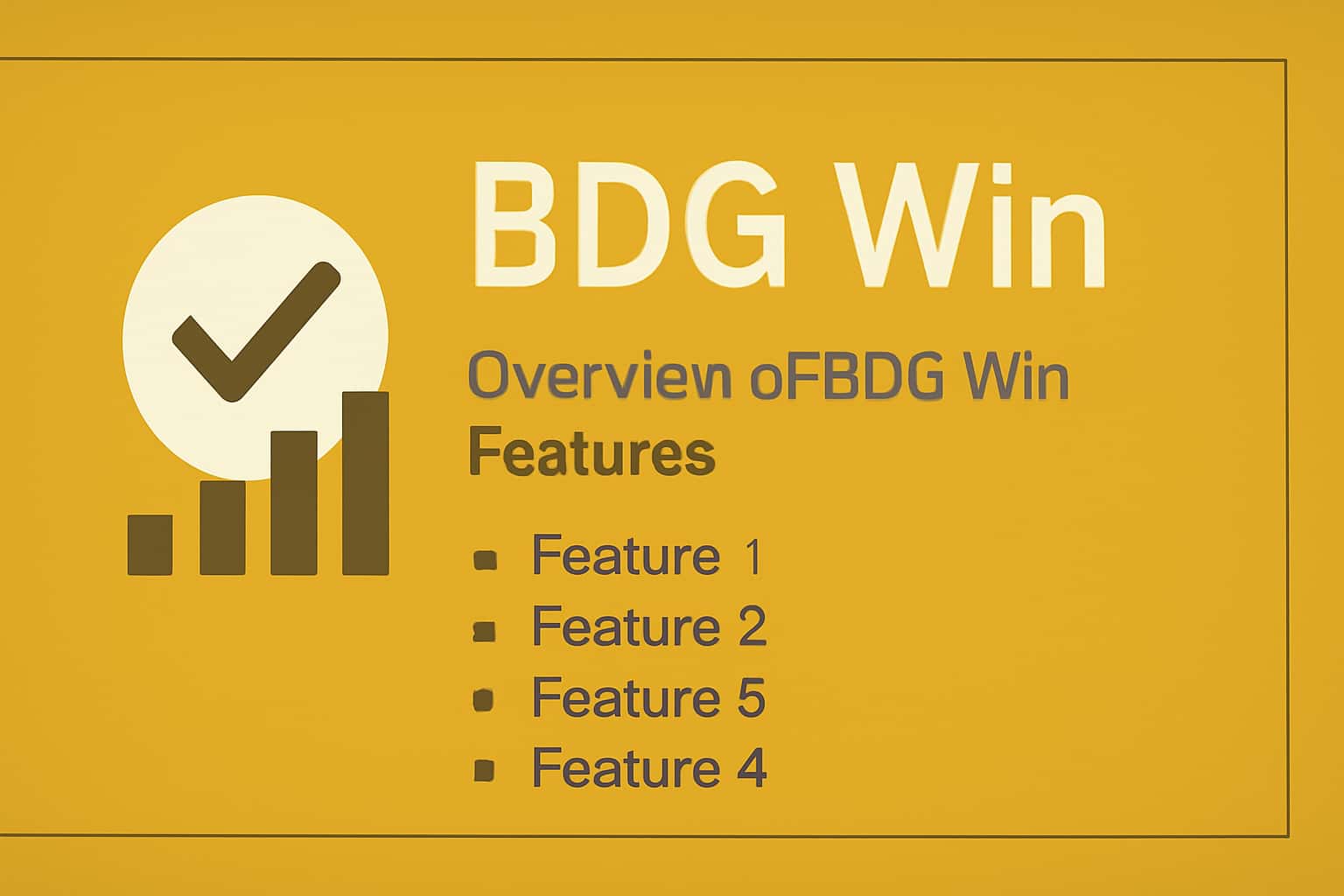 Visual representation of BDG Win features in a professional setting.