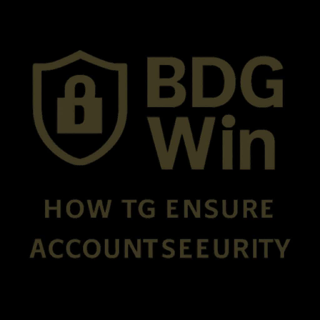Icon representation of BDG Win Account Security.