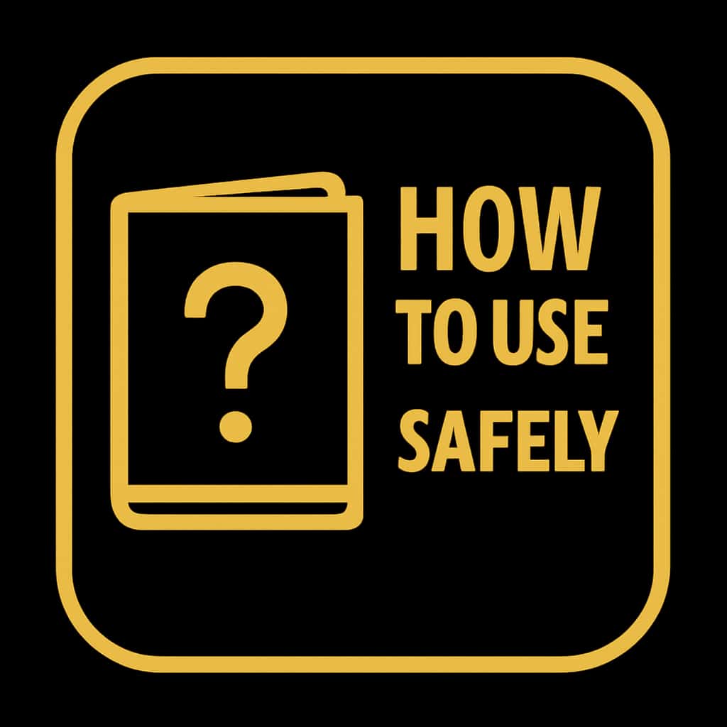 Minimal icon representing How to Use BDG Win Safely.