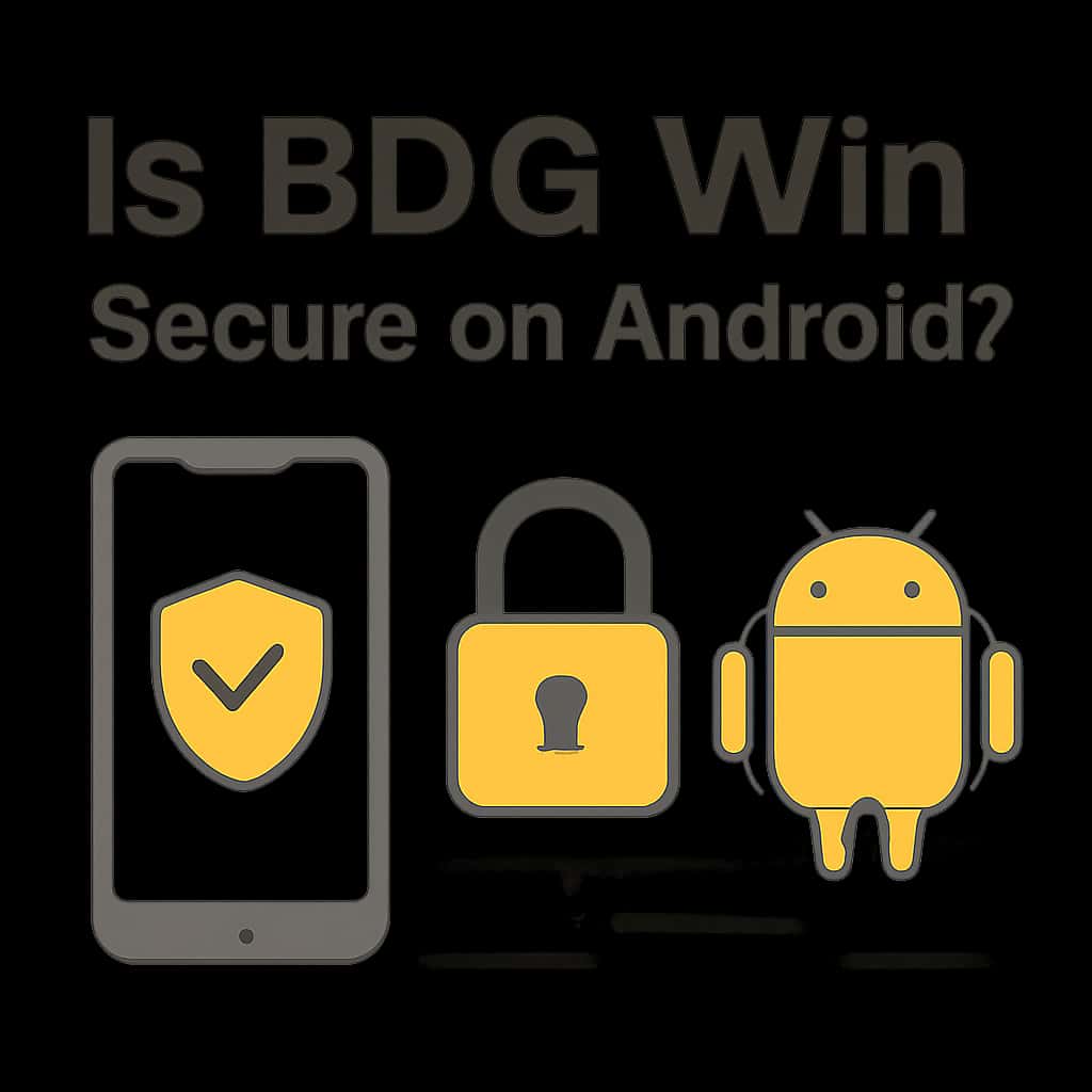 A diagram illustrating security measures of BDG Win on Android.
