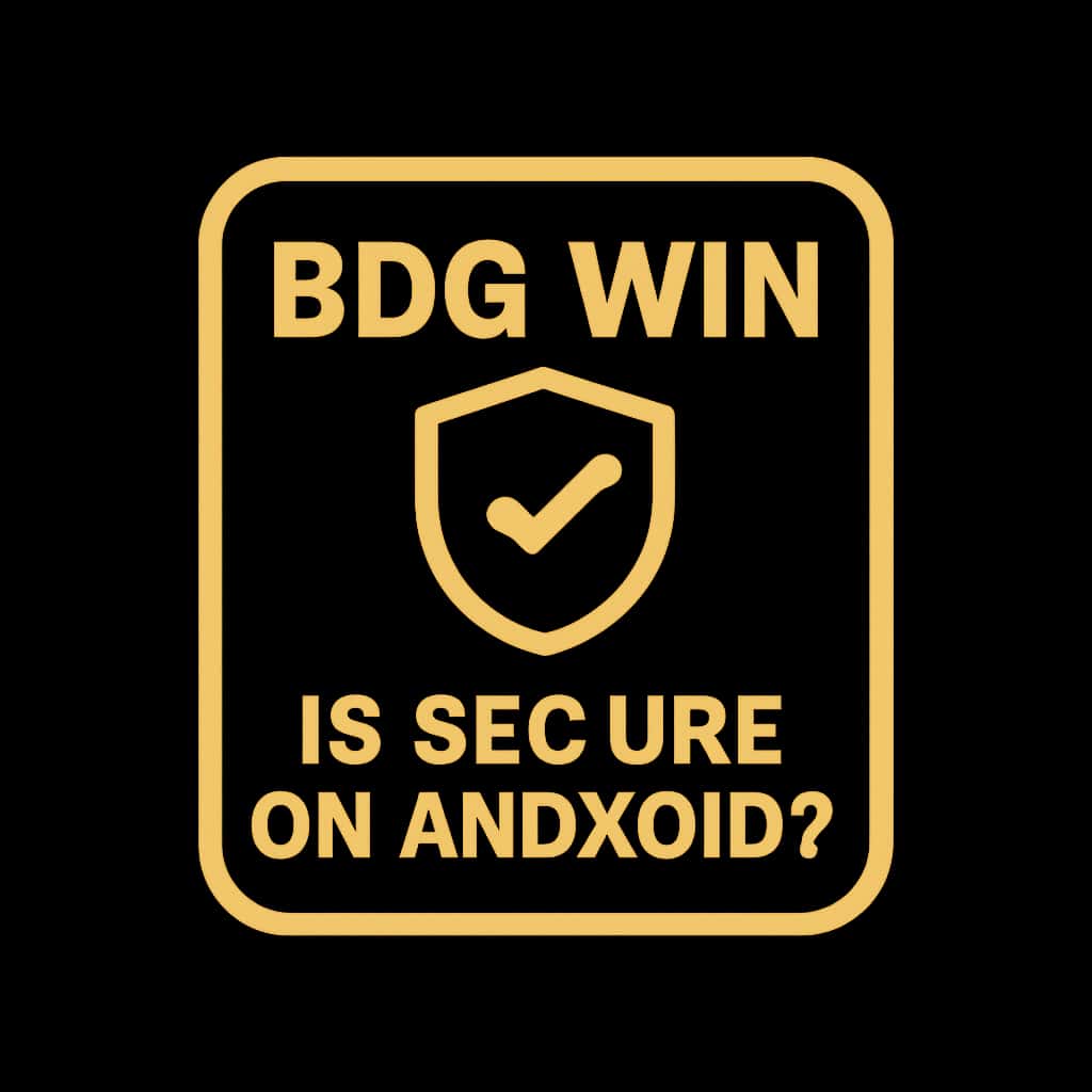 An icon representing the security features of BDG Win on Android.