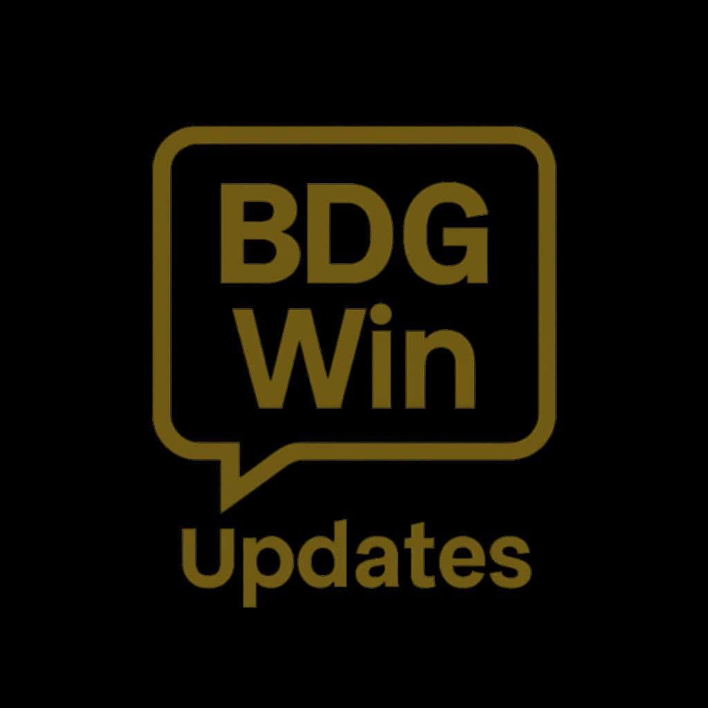 A badge illustrating the essence of BDG Win Updates.
