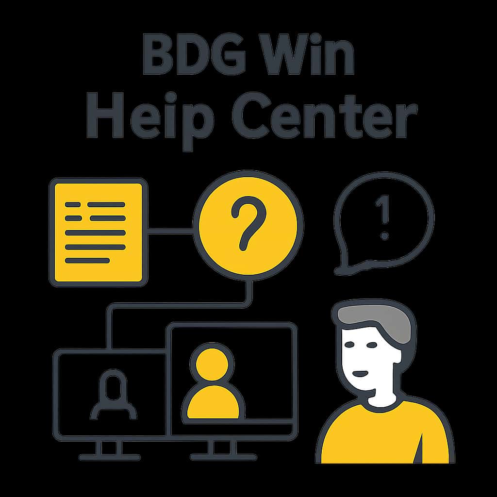 Diagram illustrating BDG Win Help Center topic.
